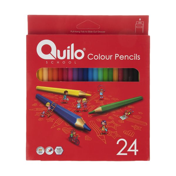 مداد رنگی 24 رنگ کوییلو کد 634004