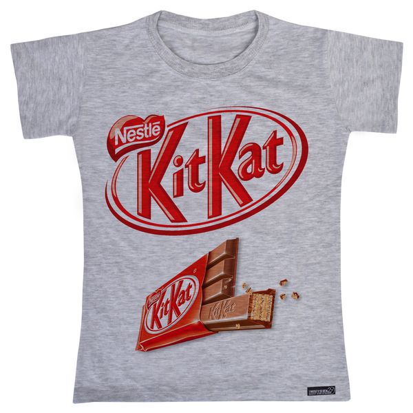 تی شرت آستین کوتاه پسرانه 27 مدل KitKat کد MH810