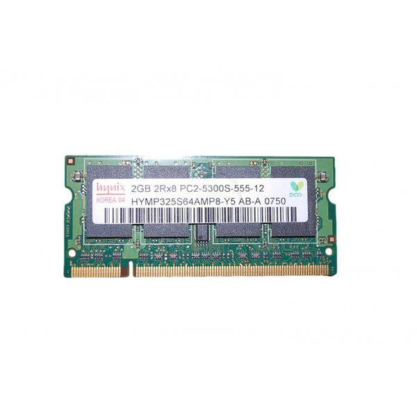 رم لپ تاپ DDR2 تک کاناله 667 مگاهرتز 5300 هاینیکس مدل PC2 ظرفیت 1 گیگابایت