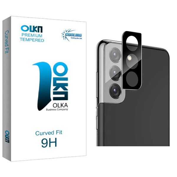 محافظ لنز گوشی کولینگ مدل Olka 3D مناسب برای گوشی موبایل سامسونگ Galaxy S21 fe