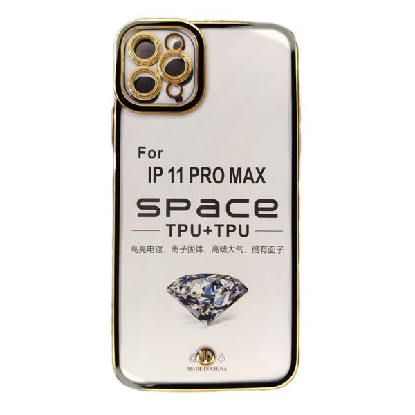 کاور اسپیس مدل golden colours مناسب برای گوشی  موبایل اپل IPhone 11 Pro max