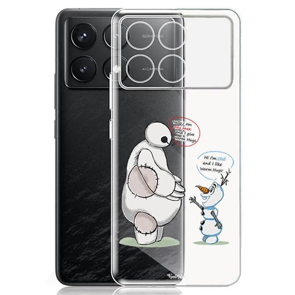 کاور طرح Olaf مناسب برای گوشی موبایل شیائومی  Poco X6 Pro 