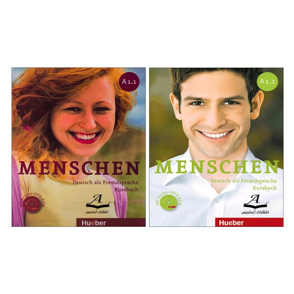 کتاب menschen A1 اثر جمعی از نویسندگان انتشارات آرماندیس 2 جلدی