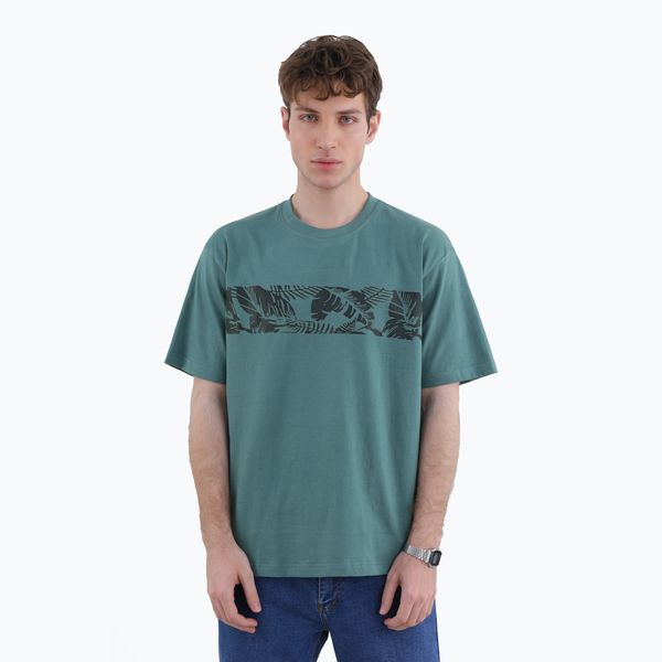 تی شرت آستین کوتاه مردانه پاتن جامه مدل نخی کد 331621030002999