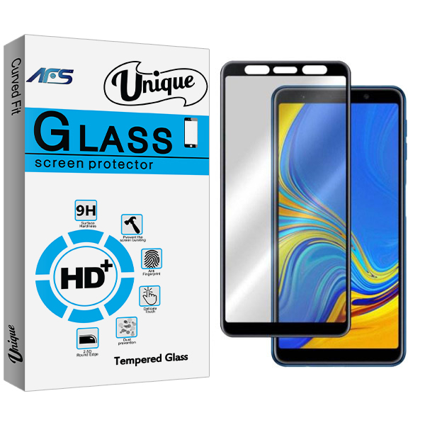 محافظ صفحه نمایش سرامیکی مات ای اف اس مدل Unique Glass مناسب برای گوشی موبایل سامسونگ Galaxy A7 2018