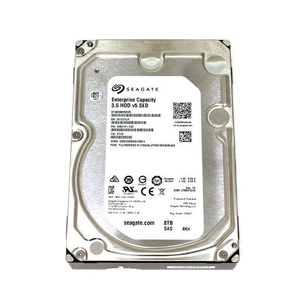  هارددیسک اینترنال سیگیت مدل Seagate ST8000NM0095 Enterprise Capacity V.5 7.2K RPM ظرفیت 8 ترابایت 