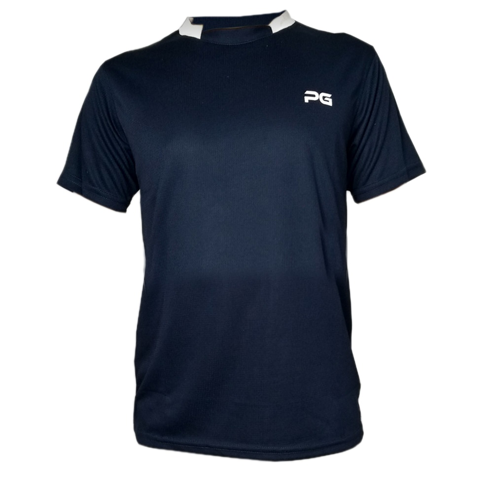 تی شرت ورزشی مردانه پرگان مدل 1-1 رنگ سرمه ای
