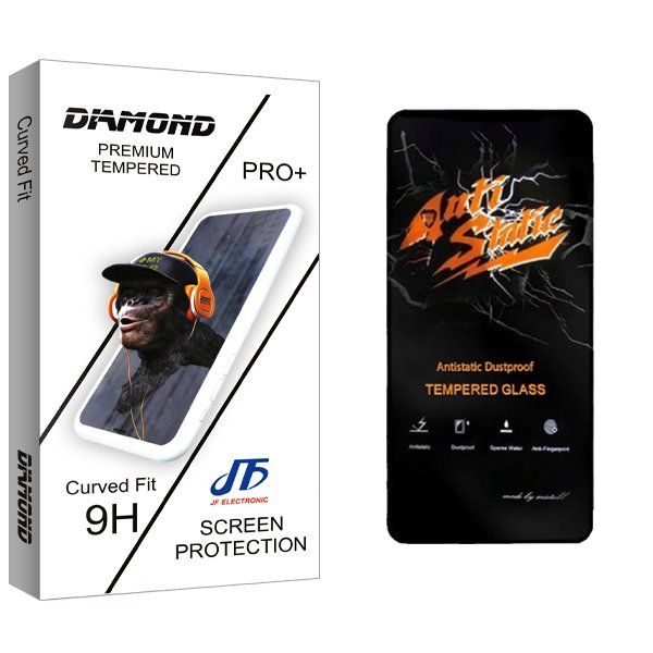 محافظ صفحه نمایش جی اف مدل Diamond Antistatic مناسب برای گوشی موبایل شیائومی Redmi K70