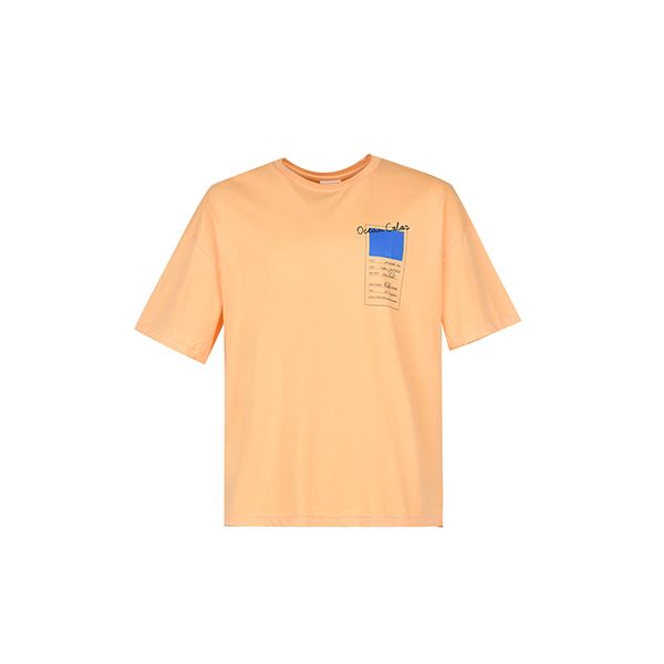 تی شرت آستین کوتاه مردانه بادی اسپینر مدل 5435 کد 1 رنگ نارنجی