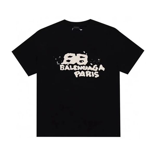 تی شرت آستین کوتاه مردانه بالنسیاگا مدل bb