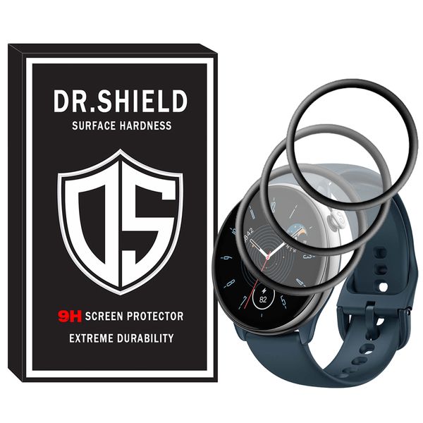 محافظ صفحه نمایش دکترشیلد مدل DR-PM مناسب برای ساعت هوشمند امازفیت GTR Mini بسته سه عددی