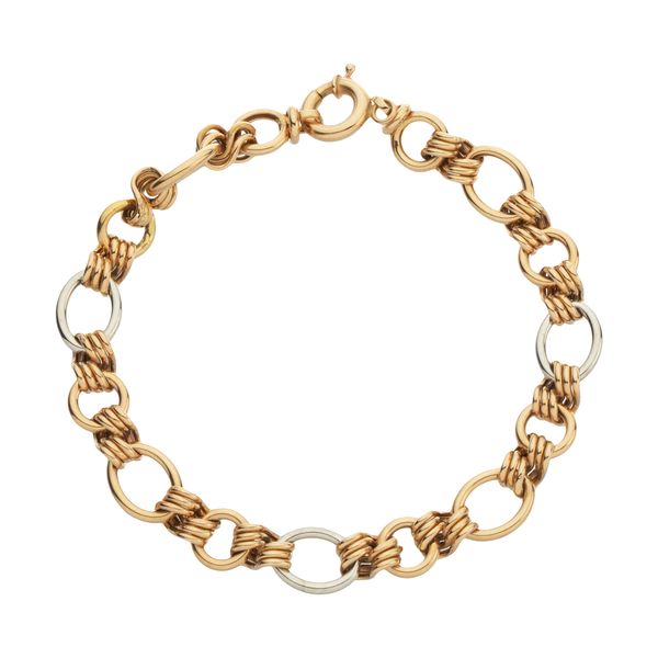 دستبند طلا 18 عیار زنانه آلند مدل LKD15
