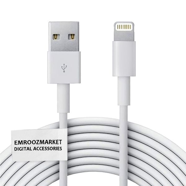 کابل تبدیل USB به لایتنینگ امروزمارکت مدل EM10A10 طول 3 متر