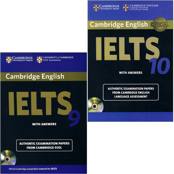 کتاب IELTS Cambridge اثرجمعی ازنویسندگان انتشارات دانشگاه کمبریج 2 جلدی