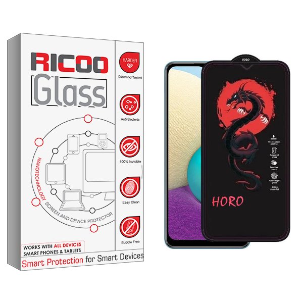 محافظ صفحه نمایش ریکو مدل RiC2 Horo مناسب برای گوشی موبایل سامسونگ galaxy a02
