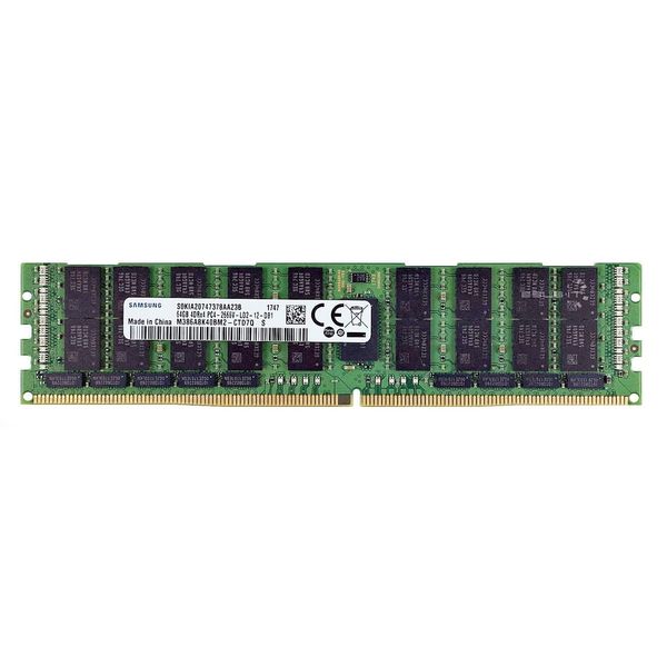 رم سرور DDR4 دو کاناله 2666 مگاهرتز CL19 سامسونگ مدل M386A8K40BM2 - CTD6Q ظرفیت 64 گیگابایت