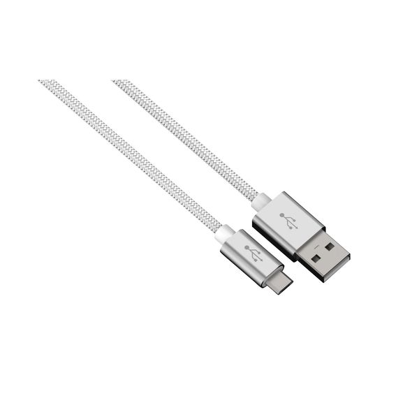 کابل تبدیل USB به microUSB هاما مدل 00080515 طول 1 متر