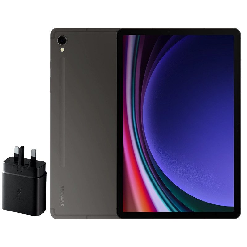 تبلت سامسونگ مدل Galaxy Tab S9 ظرفیت 256 گیگابایت و رم 12 گیگابایت به همراه شارژر