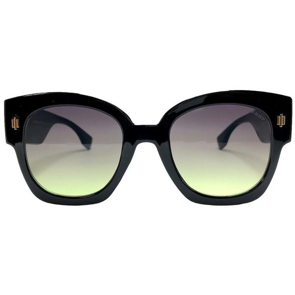عینک آفتابی زنانه بربری مدل اسپرت مربعی کد b007