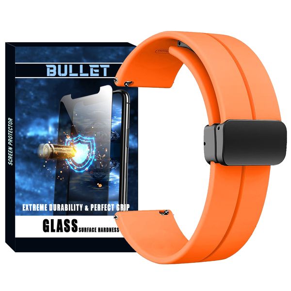 بند بولت مدل SIC MAG BL مناسب برای ساعت هوشمند سامسونگ Galaxy Watch 4/5/6/7/FE سایز 40/43/44/46/47 میلی متری