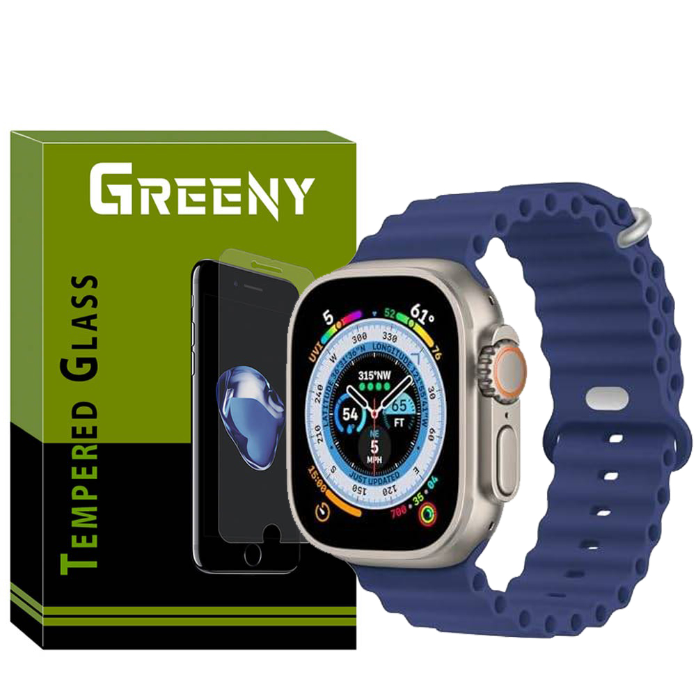 بند گیرینی مدل GR- Ocean مناسب برای ساعت هوشمند ویرفیت HK8 Pro max / T900 ultra