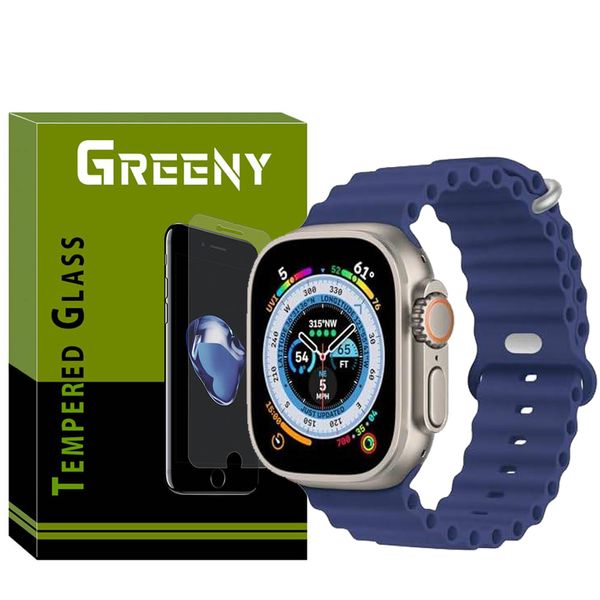 بند گیرینی مدل GR- Ocean مناسب برای ساعت هوشمند هاینو تکو  T89 Ultra max / T94 Ultra max 49mm/T99 Ultra max 49mm