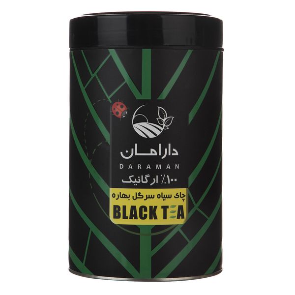 چای سیاه سرگل بهاره دارامان مقدار 250 گرم