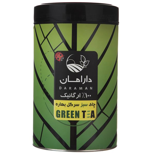 چای سبز سرگل بهاره دارامان مقدار 250 گرم