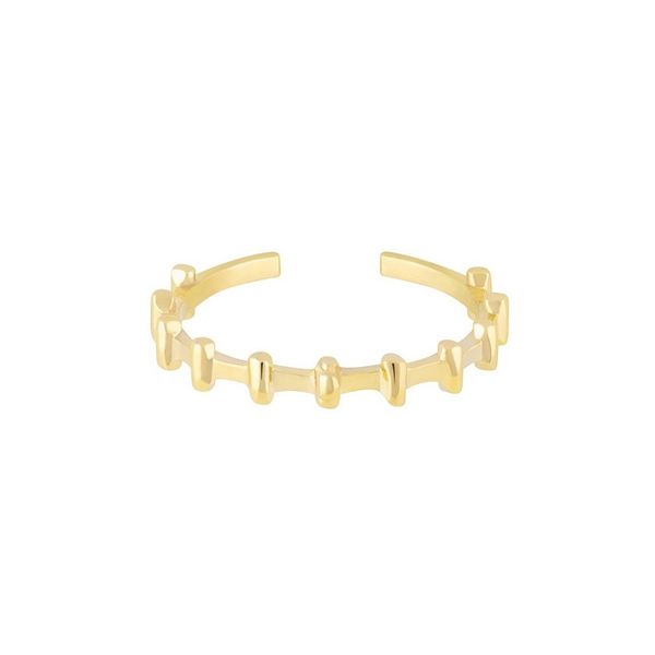 انگشتر طلا 18 عیار زنانه طلا و جواهر درریس مدل حصار 
