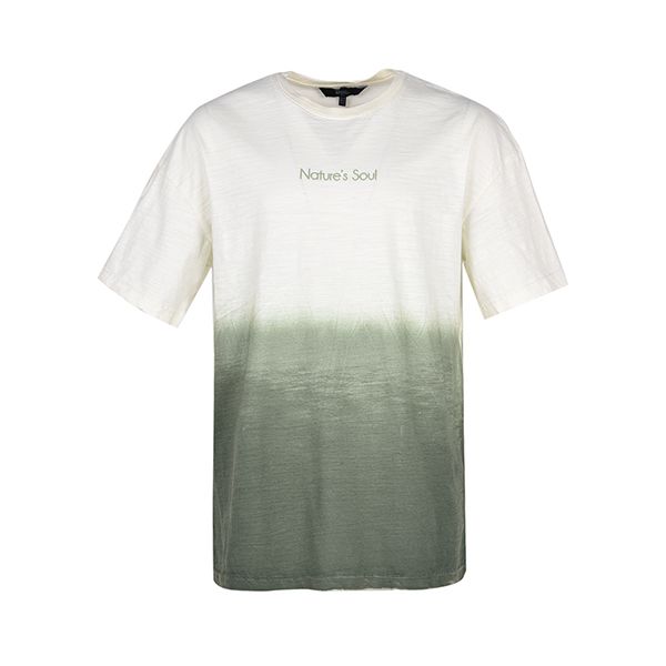 تی شرت آستین کوتاه مردانه بادی اسپینر مدل 5436 کد 1 رنگ شیری