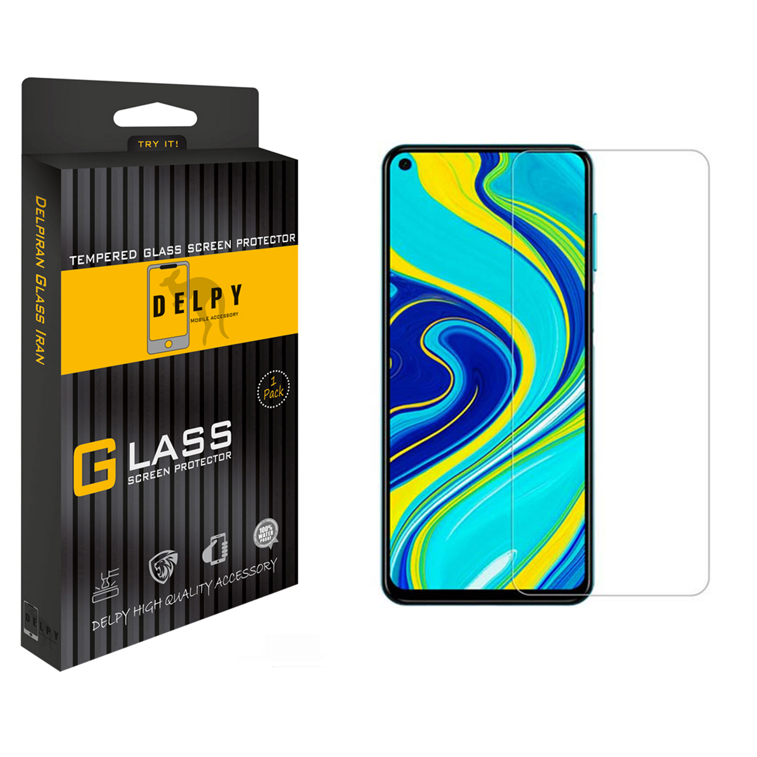 محافظ صفحه نمایش دلپی مدل +Sd-HD مناسب برای گوشی موبایل سامسونگ Galaxy Note9