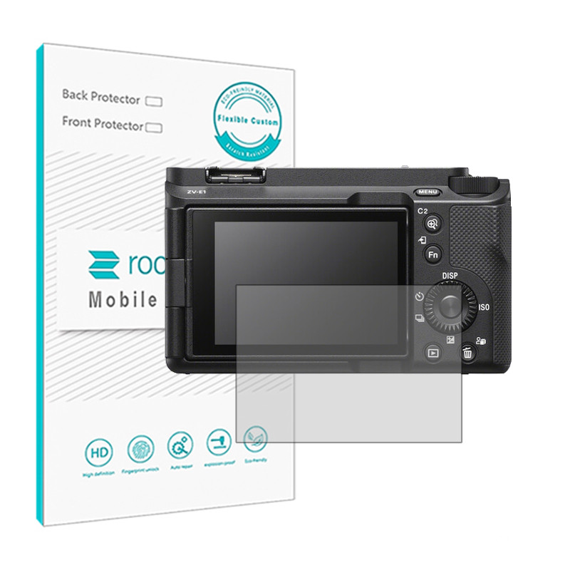 محافظ صفحه نمایش دوربین شفاف راک اسپیس مدل HyGEL مناسب برای دوربین عکاسی سونی ZV-E1