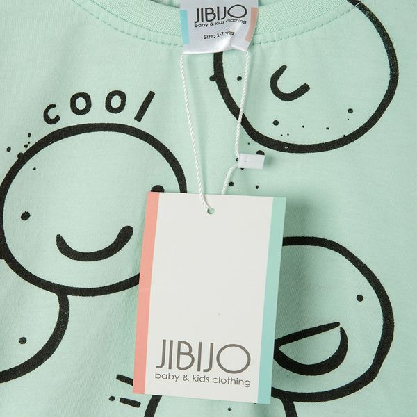 ست  تی شرت و شلوار بچگانه جی بی جو مدل Sticker کد 3103