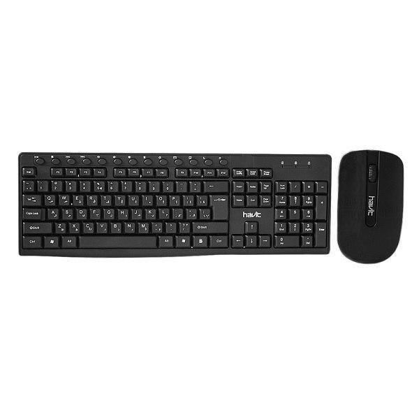 کیبورد و ماوس هویت مدل HV-KB614CM با حروف فارسی