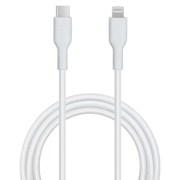  کابل تبدیل USB-C به لایتنینگ پاورولوژی مدل PWCTL2M MFI 60W طول 2 متر