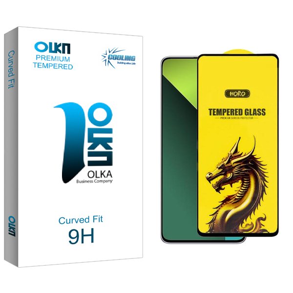 محافظ صفحه نمایش کولینگ مدل Olka Y-Horo مناسب برای گوشی موبایل شیائومی Redmi Note 13 Pro