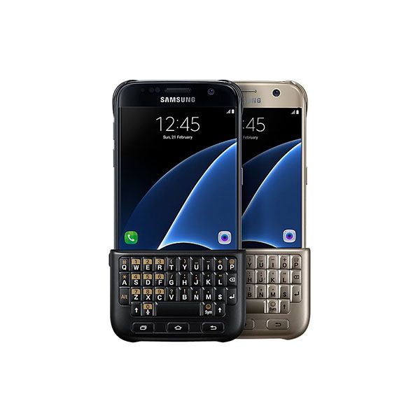 کاور کیبورد دار سامسونگ مدل Keyboard Cover مناسب برای گوشی موبایل Galaxy S7 Edge