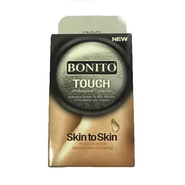  کاندوم بونیتو مدل Touch Skin To Skin بسته 12 عددی 