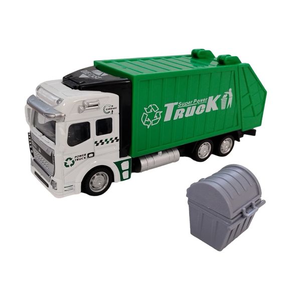 ماشین بازی مدل کامیون حمل زباله کد 240