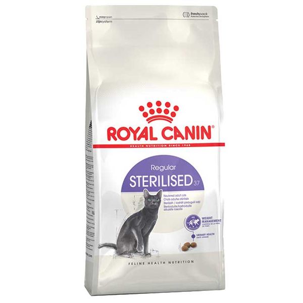  غذای خشک گربه رویال کنین استرالایز مدل Sterilised وزن 10 کیلوگرم