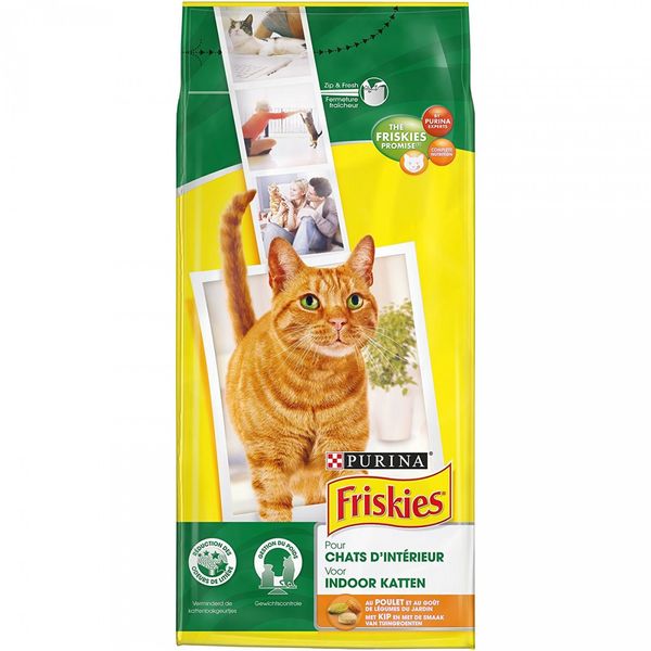 غذای خشک گربه پورینا مدل friskies حجم 2 کیلوگرم