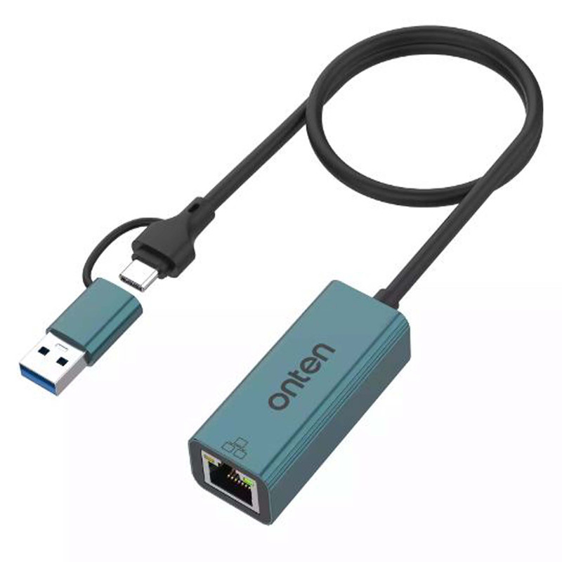 مبدل USB / USB-C به Ethernet اونتن مدل UE106