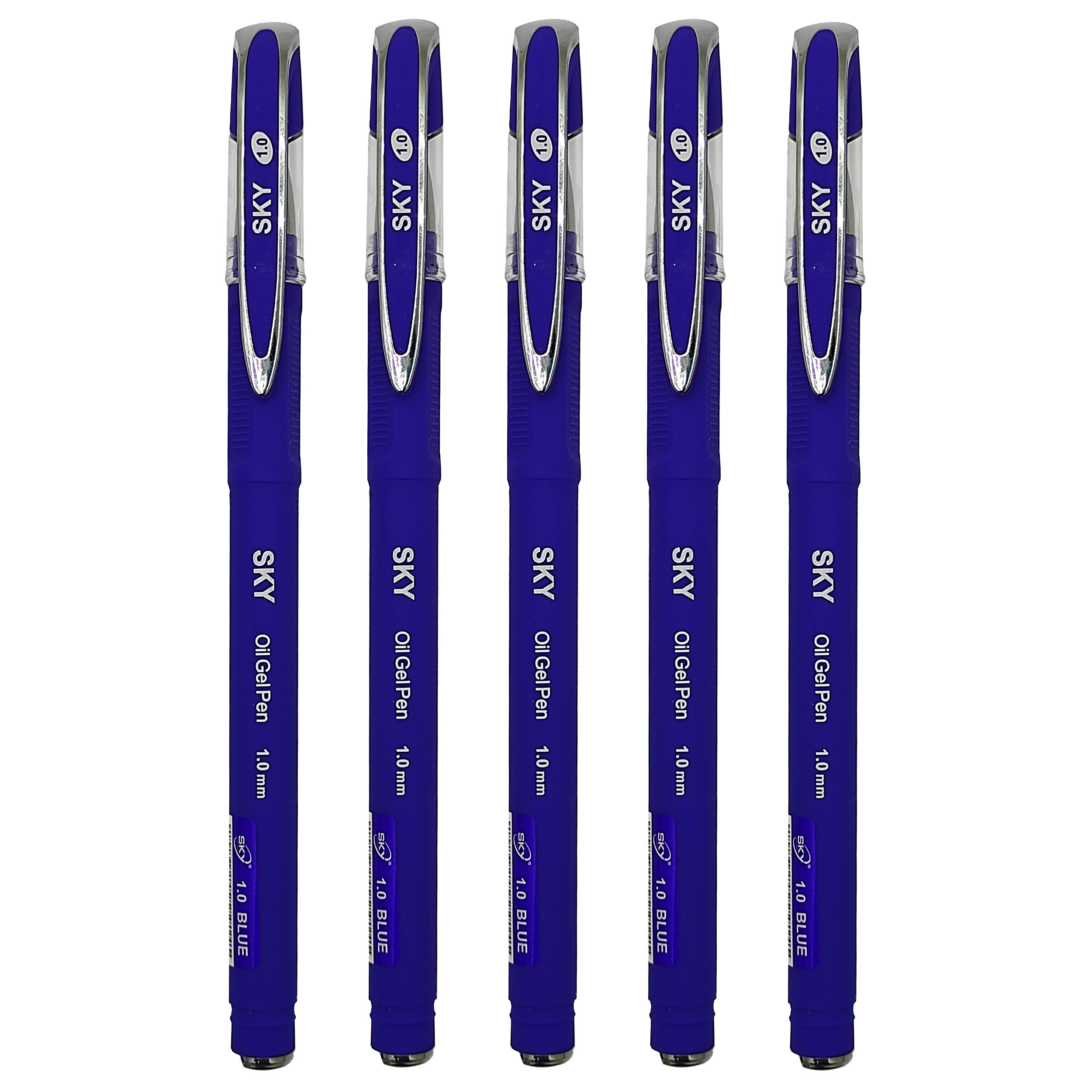 خودکار اسکای مدل Oil Gel Pen بسته 5 عددی