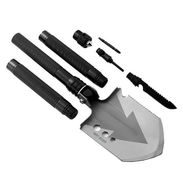 ابزار چندکاره سفری گرین لاین مدل Multi Shovel