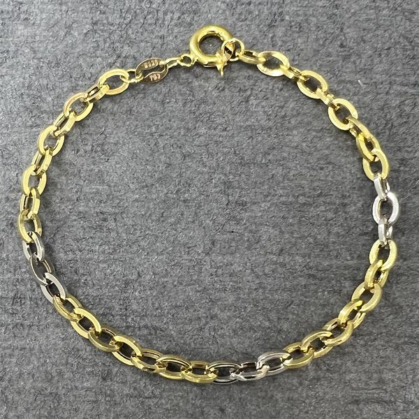 دستبند طلا 18 عیار زنانه دوست خوب مدل dk152