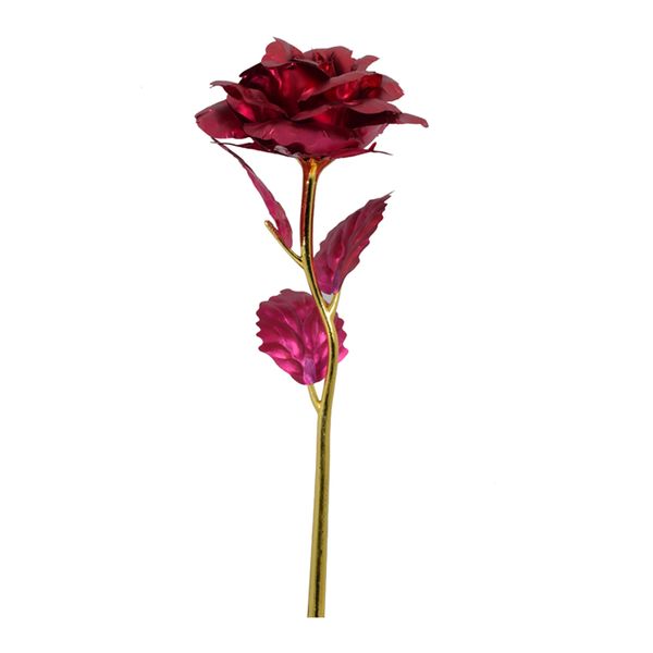 شاخه گل گلدن رز مدل Pink Rose