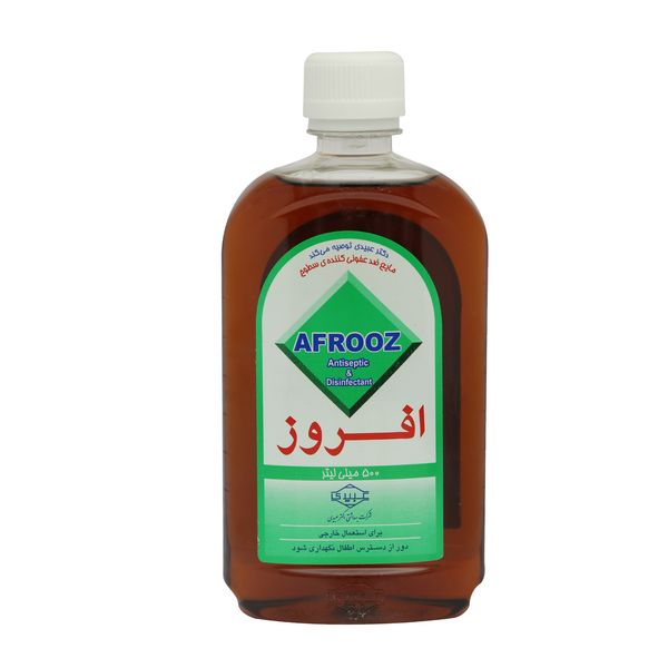 مایع ضدعفونی کننده سطوح افروز مدل a1 حجم 500 میلی لیتر بسته 2 عددی