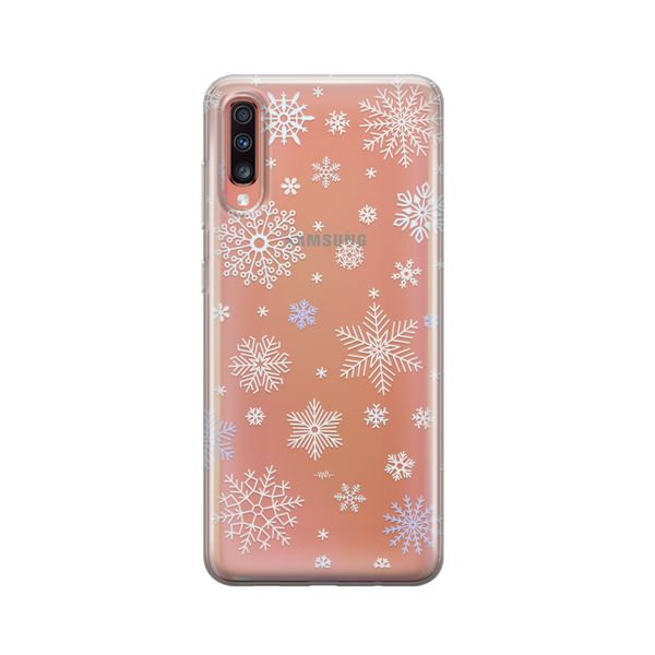 کاور وینا مدل Snowflakes مناسب برای گوشی موبایل سامسونگ Galaxy A70 
