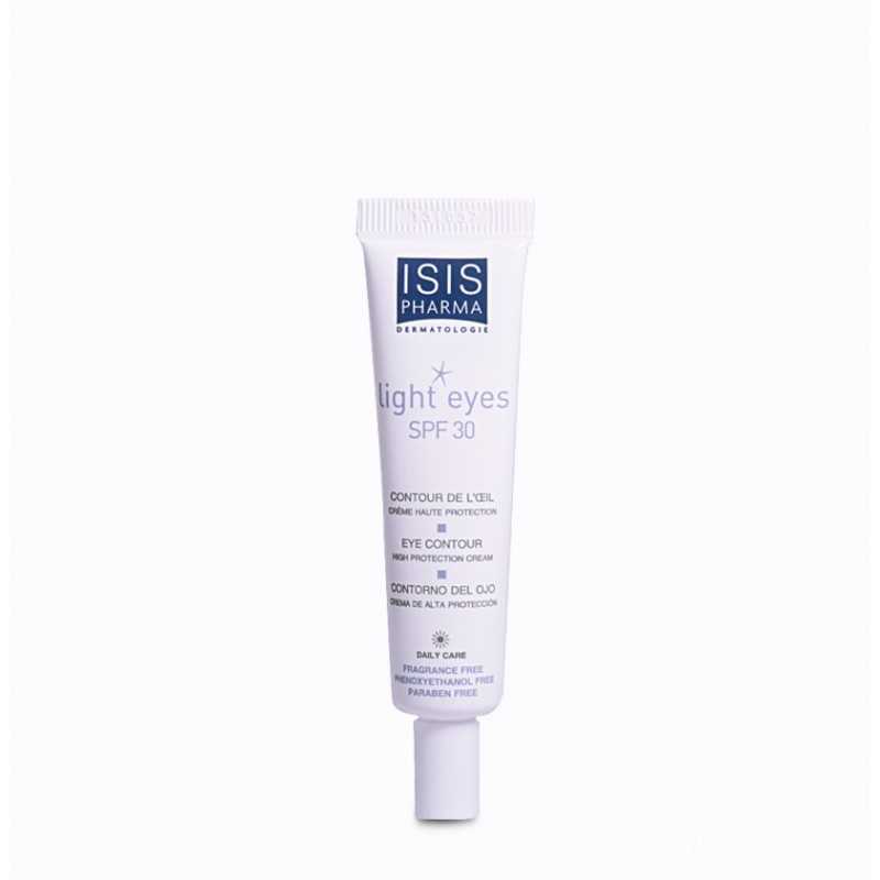 کرم دور چشم ایسیس فارما سری لایت آیز با 30 spf حجم ۱۵ میلی لیتر