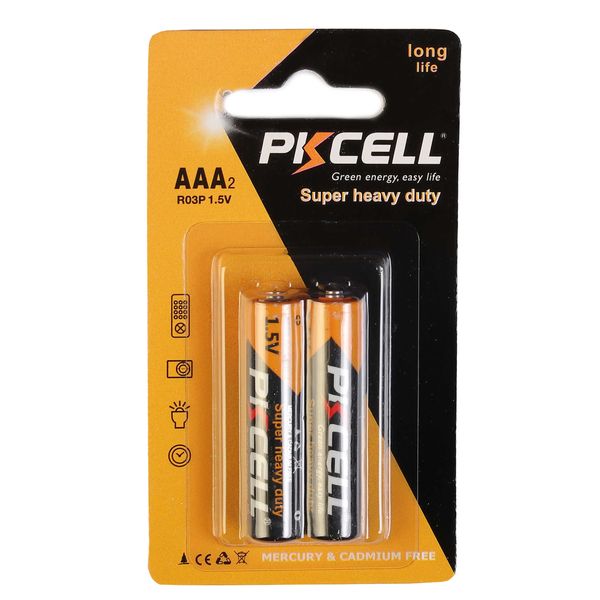 باتری نیم قلمی پیکسل مدل Super بسته 6 عددی